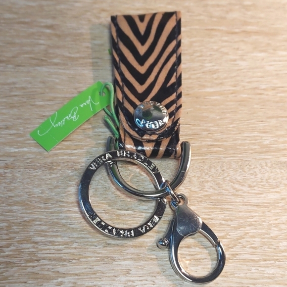 Vera Bradley Loop Keychain ~Zebra~NWT - Picture 2 of 2